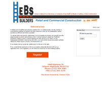 Tablet Screenshot of ebsbuildersplans.net